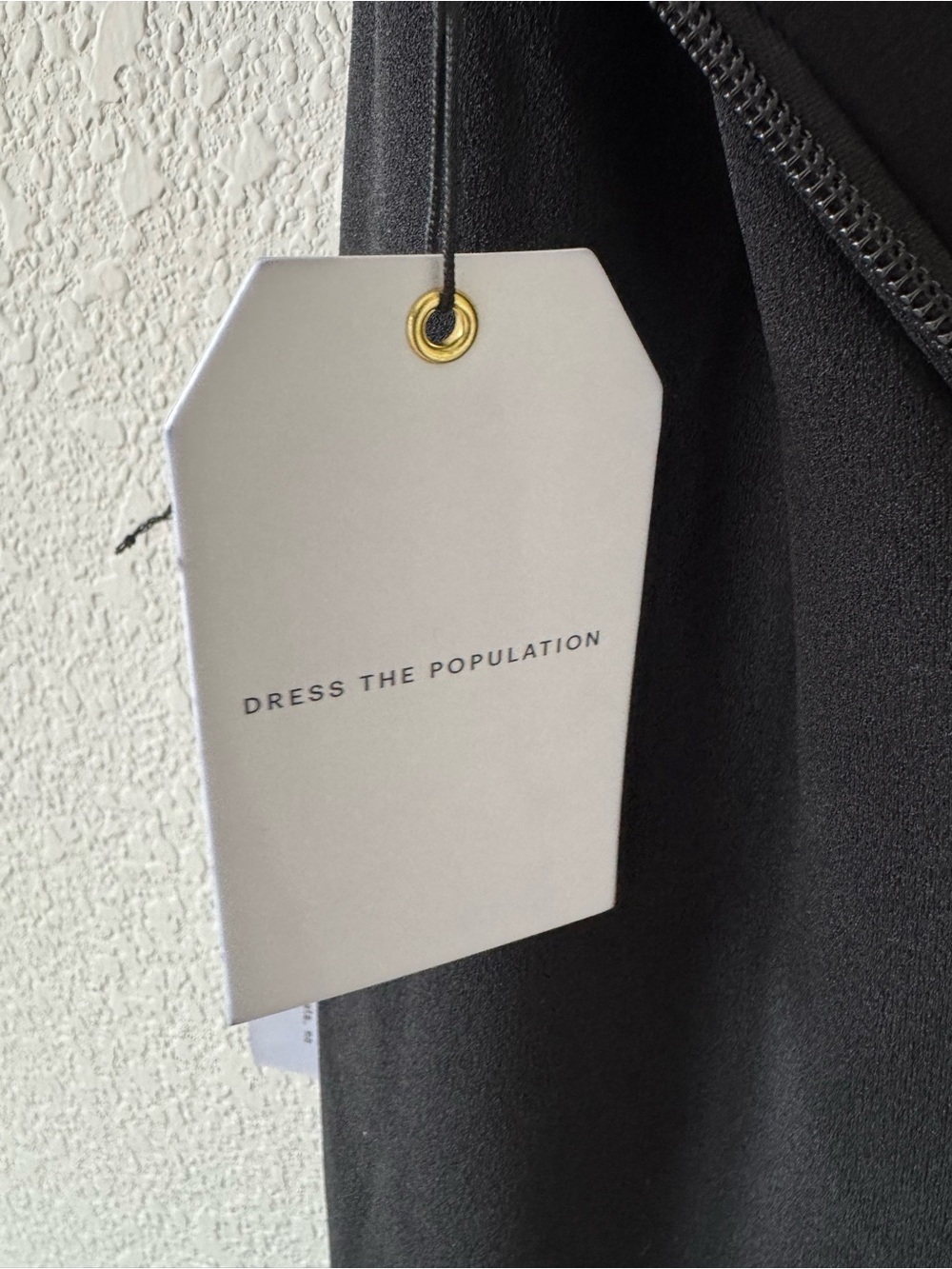 Dress The Population Black Camden Gown Dress NWT - Picture 9 of 12